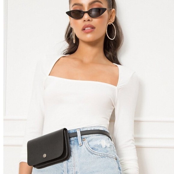 Superdown Square Neck Top​​​​​​​​​ - Picture 3 of 4